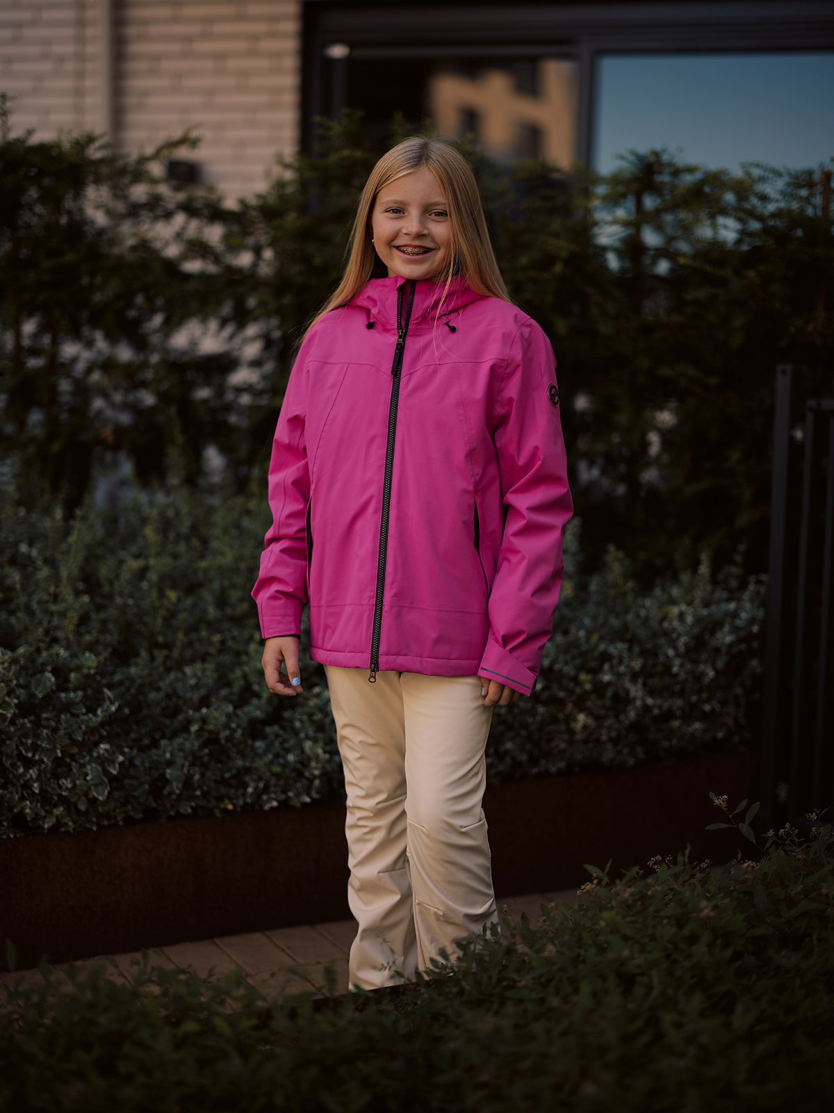 Twentyfour Aurora Warm Jacket JR Fuksia