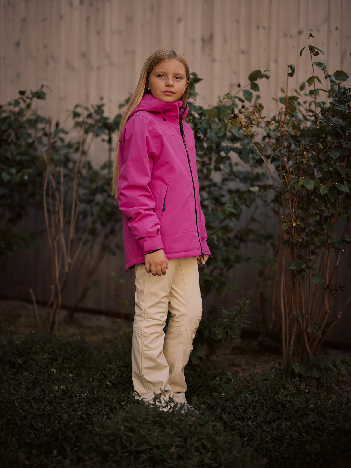 Twentyfour Aurora Warm Jacket JR Fuksia
