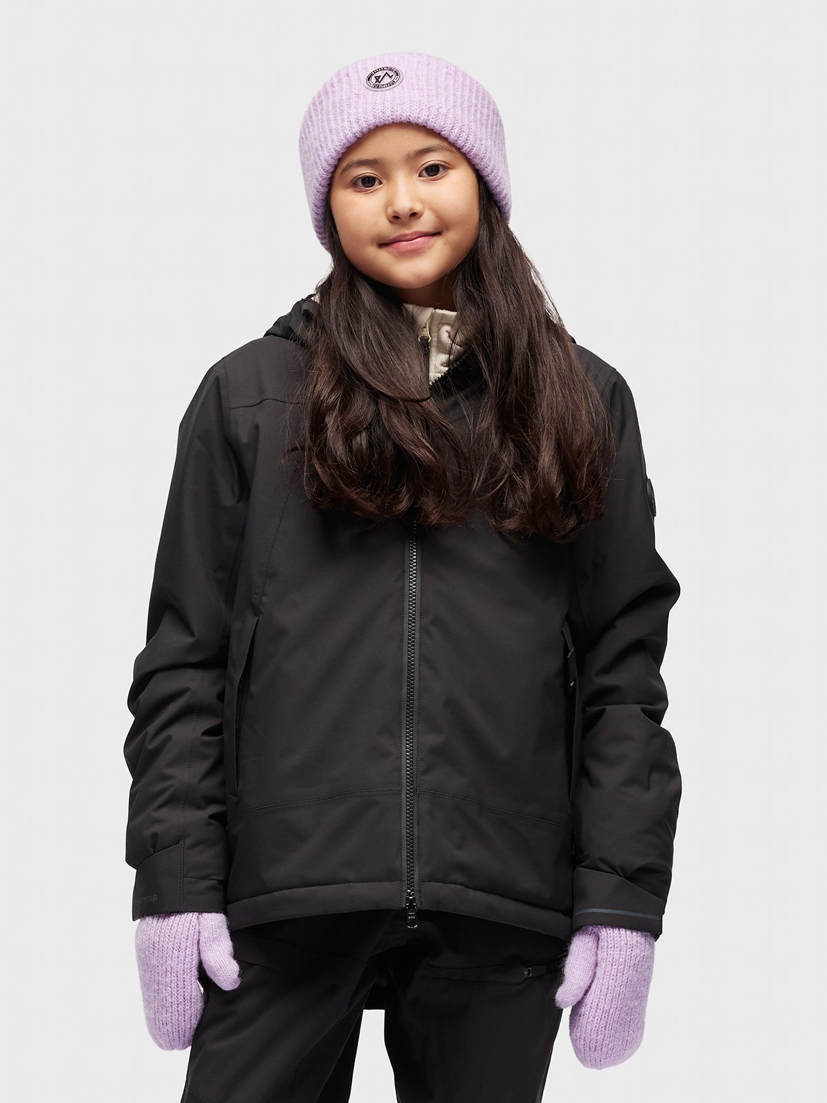 Twentyfour Aurora Warm Jacket JR Sort