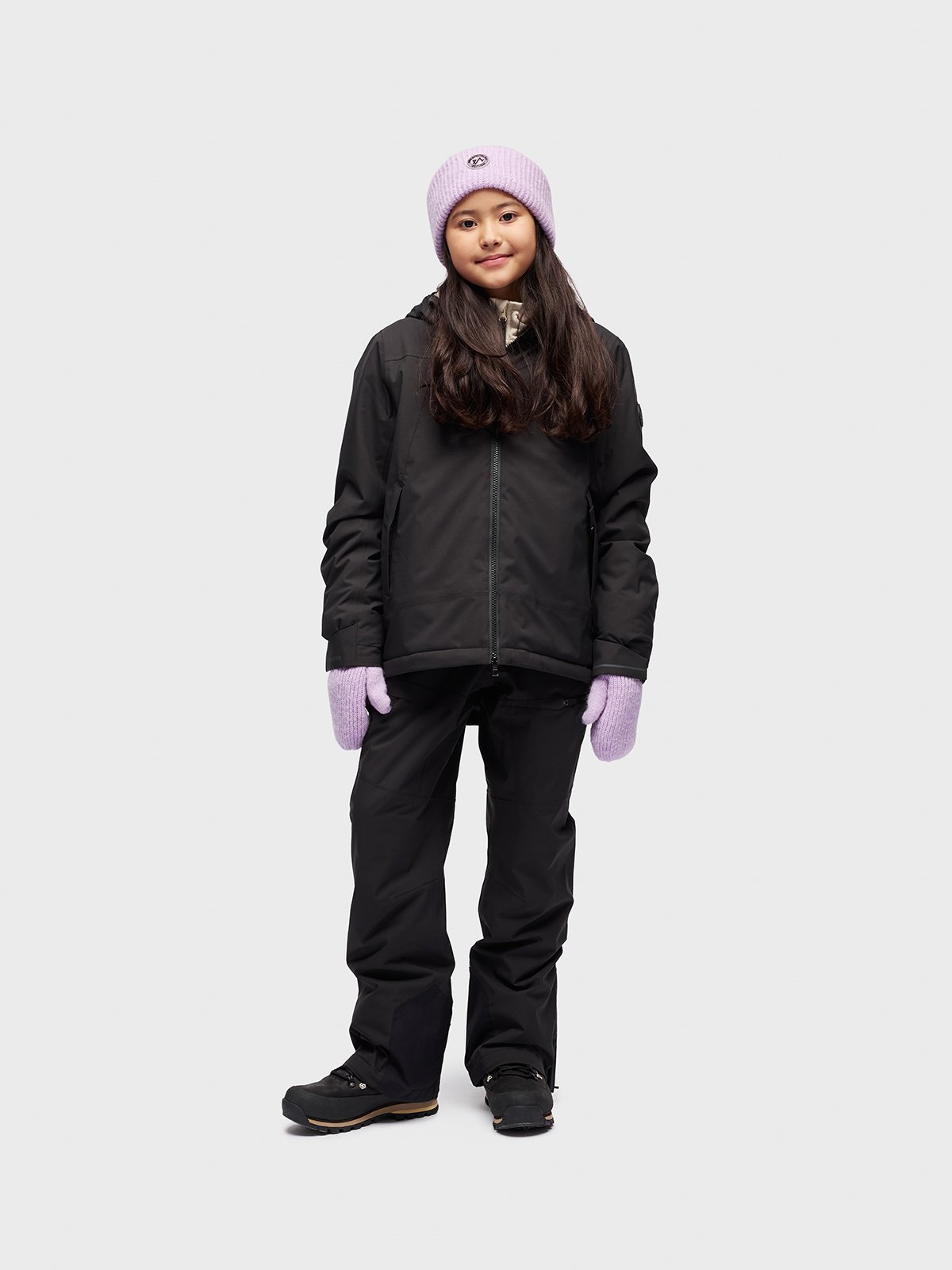 Twentyfour Aurora Warm Jacket JR Sort