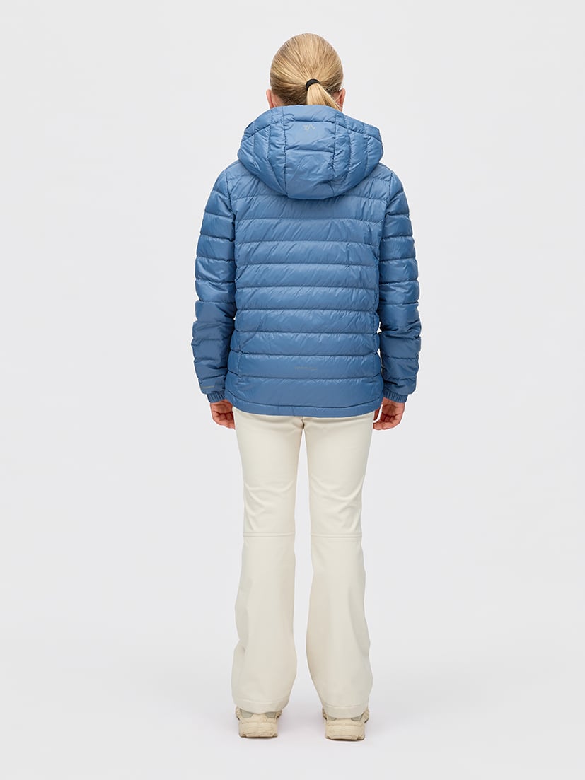 Twentyfour Aurora Lett Dunjakke JR Gråblå