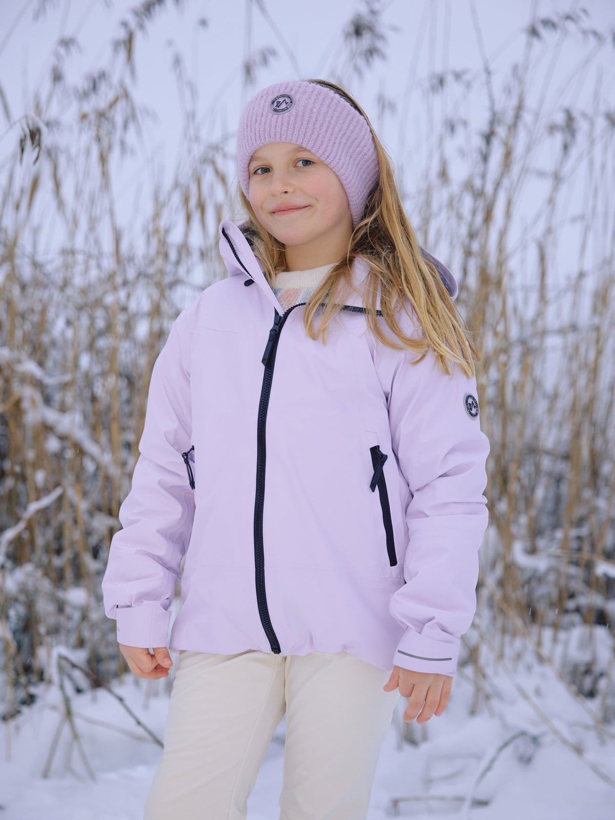 Twentyfour Aurora 3L Skalljakke JR Lavendel