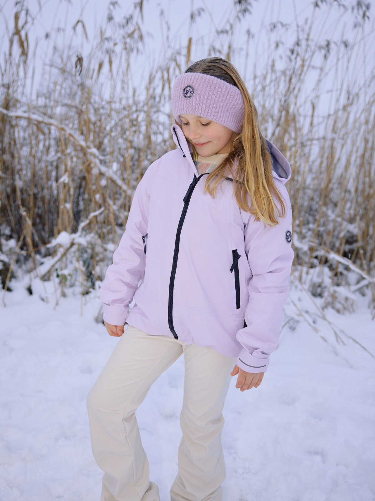Twentyfour Aurora 3L Skalljakke JR Lavendel