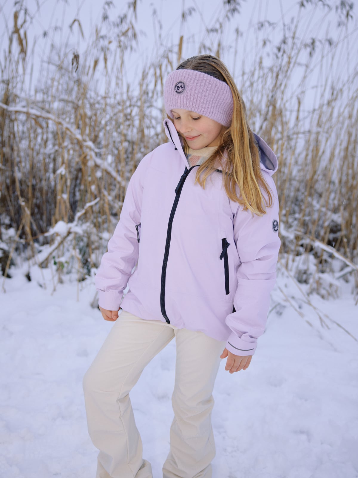 Twentyfour Aurora 3L Skalljakke JR Lavendel