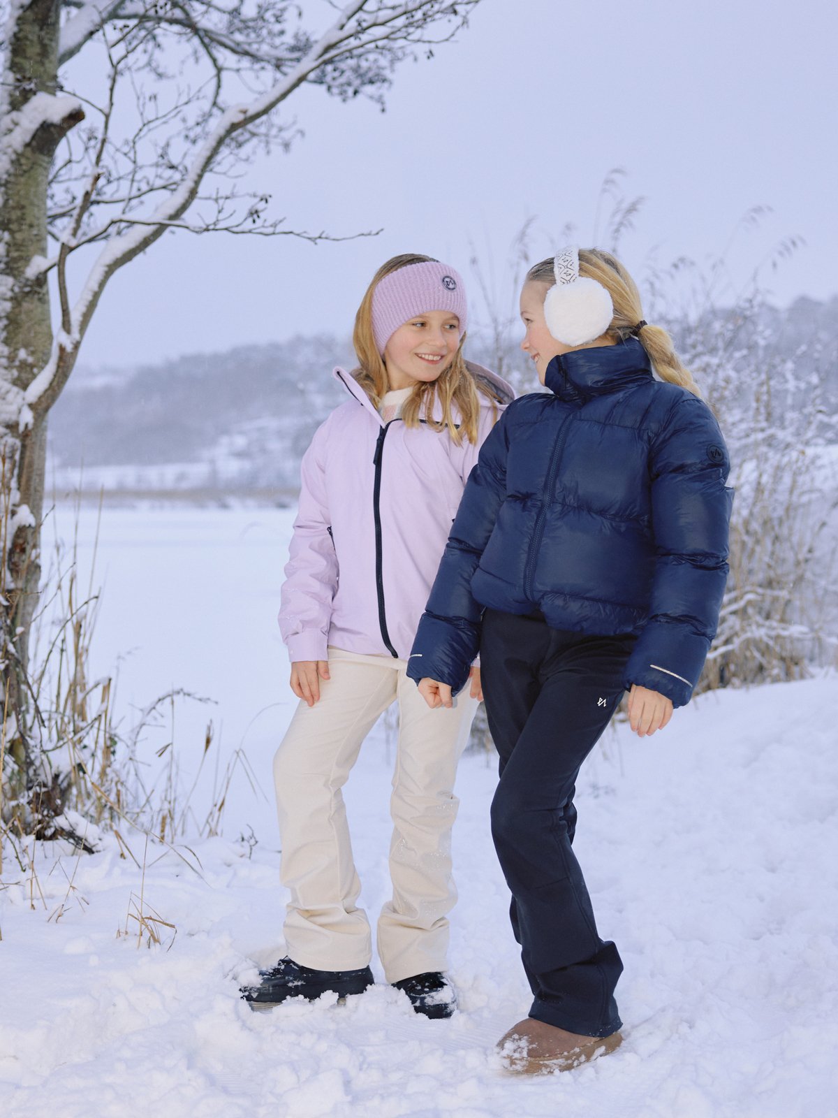 Twentyfour Aurora 3L Skalljakke JR Lavendel