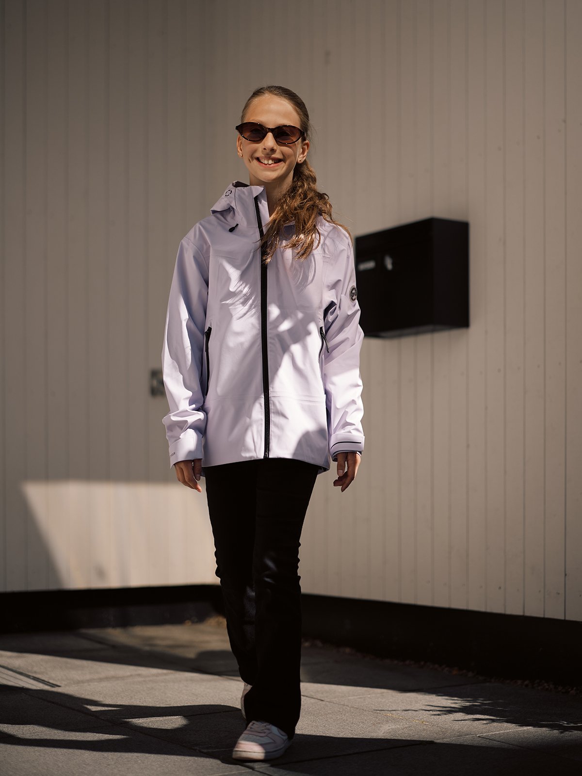 Twentyfour Aurora 3L Skalljakke JR Lavendel