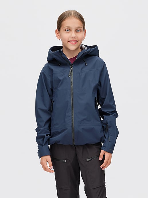 Twentyfour Aurora 3L Skalljakke JR Marine