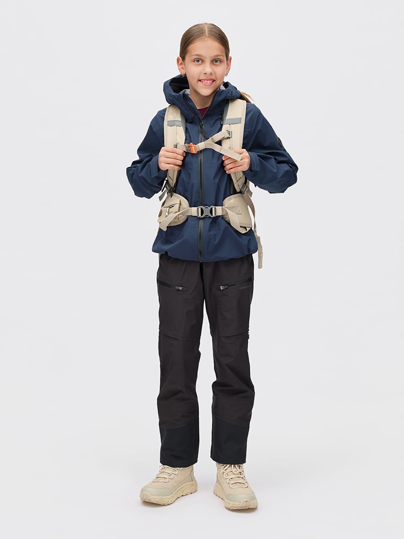 Twentyfour Aurora 3L Skalljakke JR Marine