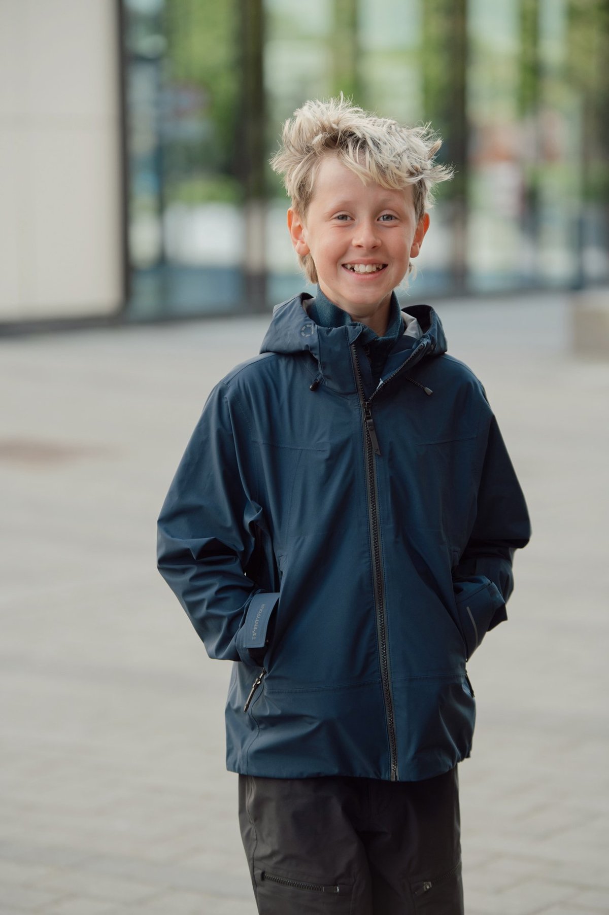 Twentyfour Aurora 3L Skalljakke JR Marine