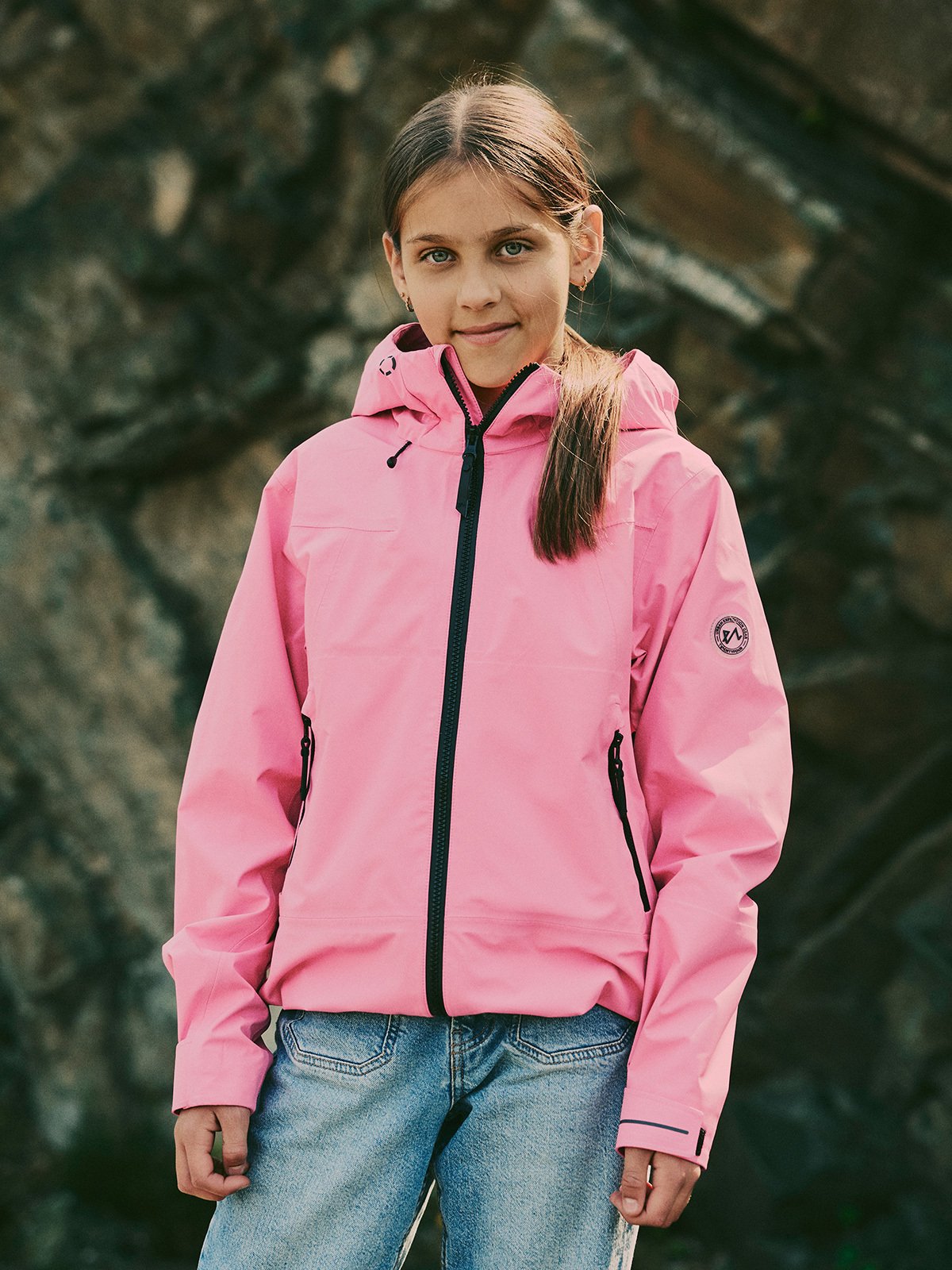 Twentyfour Aurora 3L Skalljakke JR Rosa