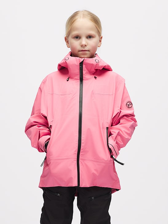 Twentyfour Aurora 3L Skalljakke JR Rosa