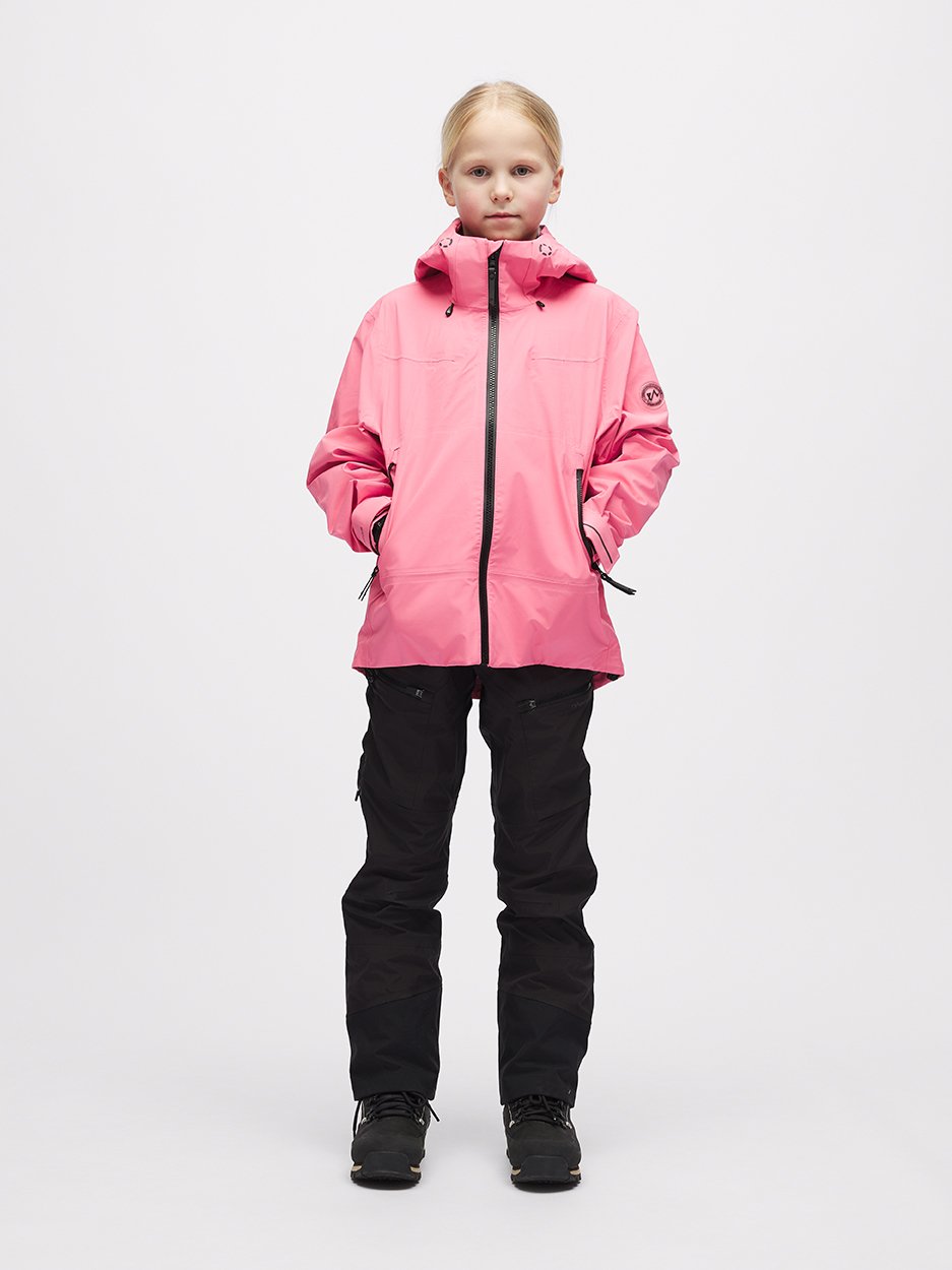 Twentyfour Aurora 3L Skalljakke JR Rosa