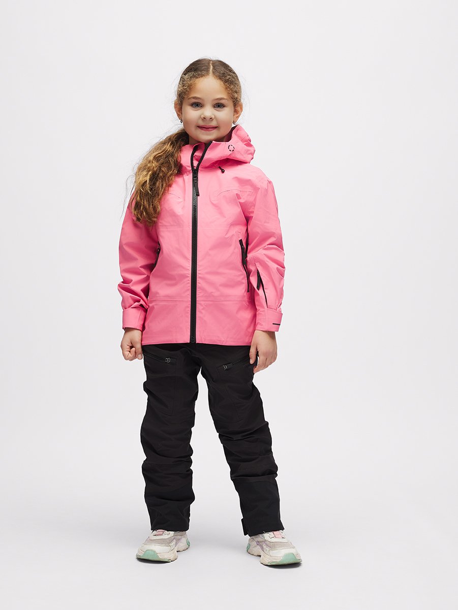 Twentyfour Aurora 3L Skalljakke JR Rosa