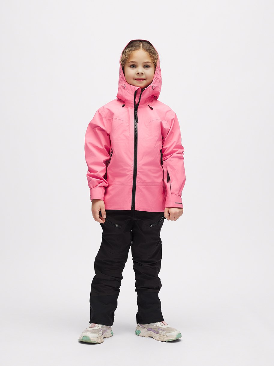Twentyfour Aurora 3L Skalljakke JR Rosa