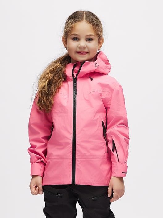 Twentyfour Aurora 3L Skalljakke JR Rosa