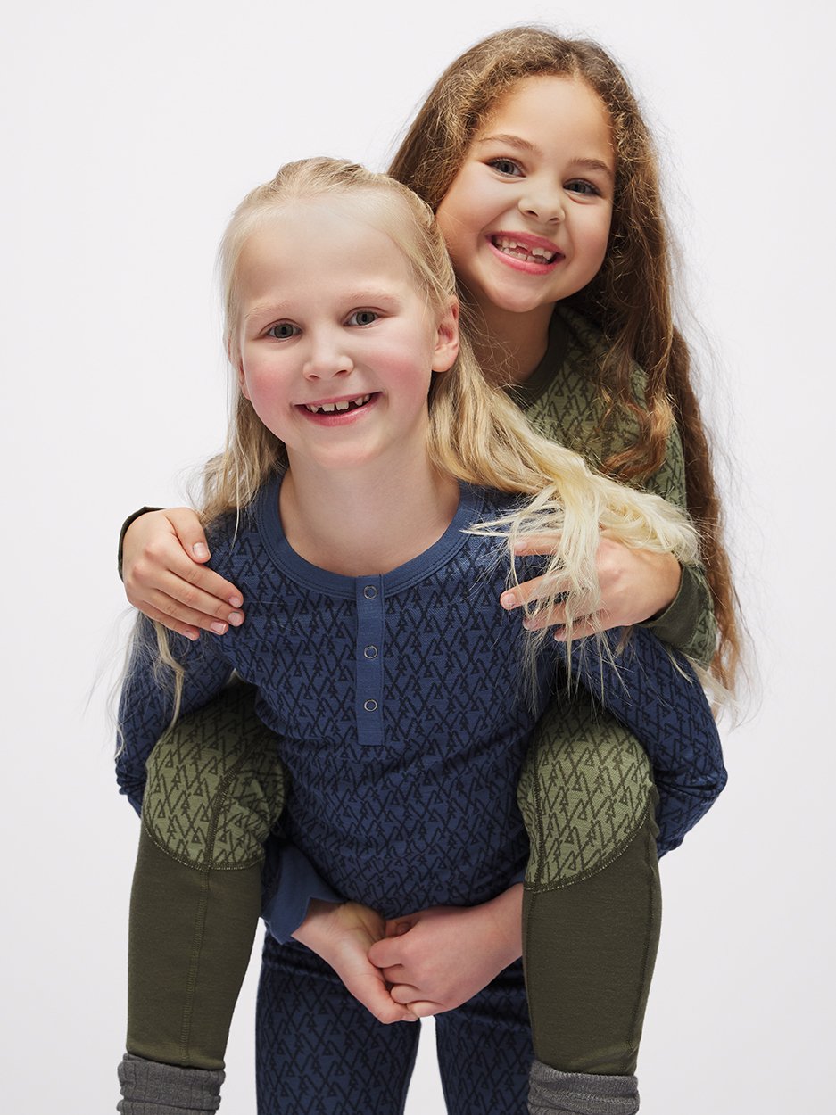 Twentyfour Aurora Aya Ulltopp JR Gråblå