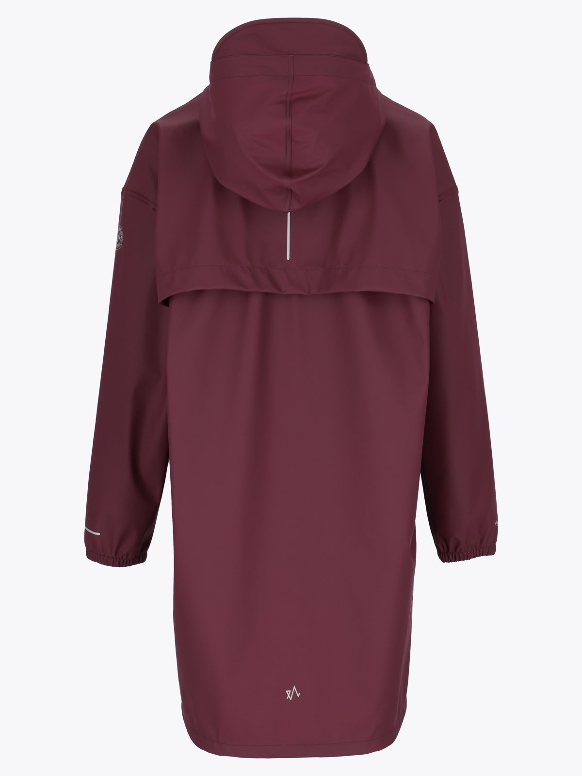 Twentyfour Mode PU Poncho D M Burgunder