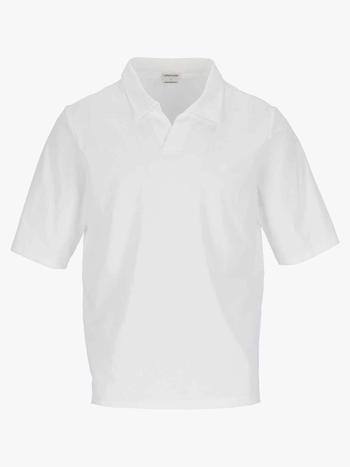 Twentyfour Mode Flex Pique H Hvit