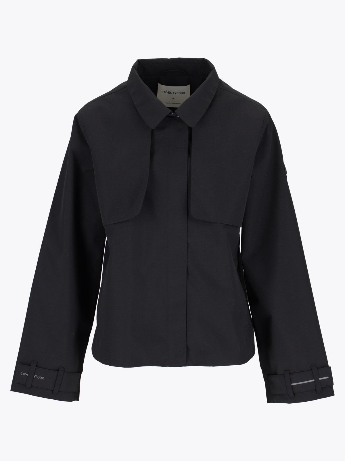 Twentyfour Mode Trench Jakke D Sort