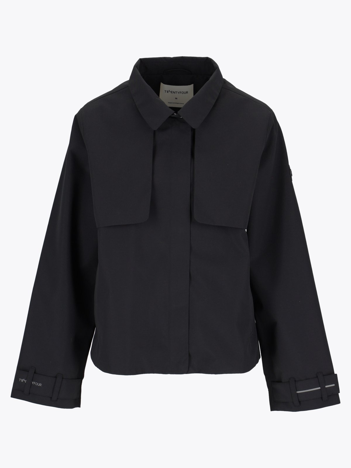 Twentyfour Mode Trench Jakke D Sort