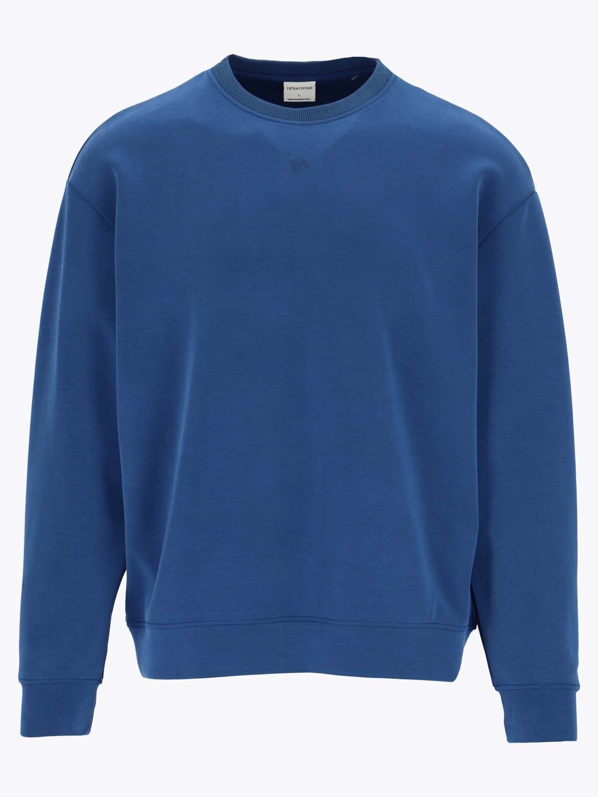 Twentyfour Venture Soft Sweater H Mørk Blå