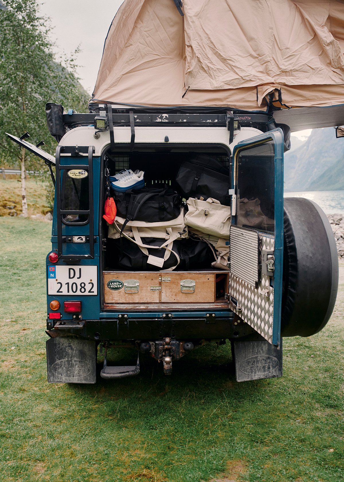 Twentyfour & Duffel bag 30L Sort