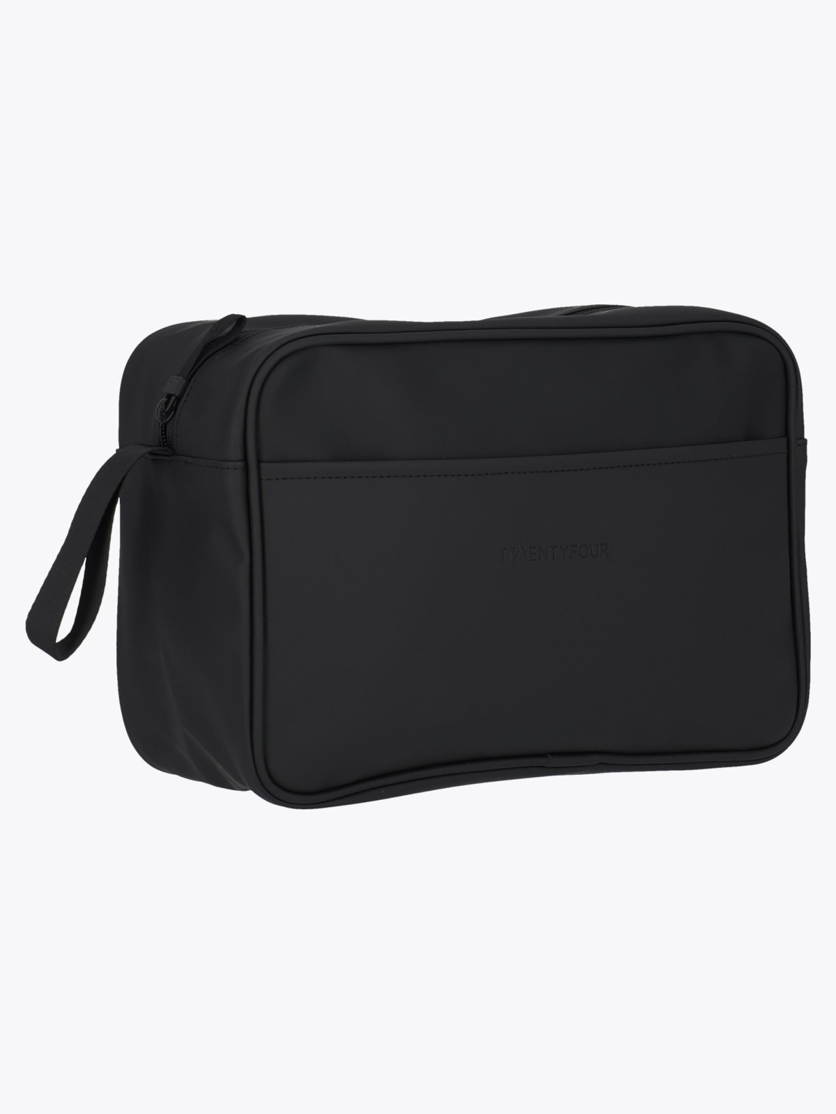 Twentyfour & PU Toalettmappe Sort