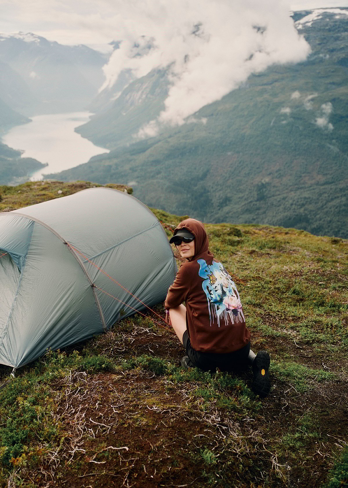 Twentyfour & Art Hoodie U Brun