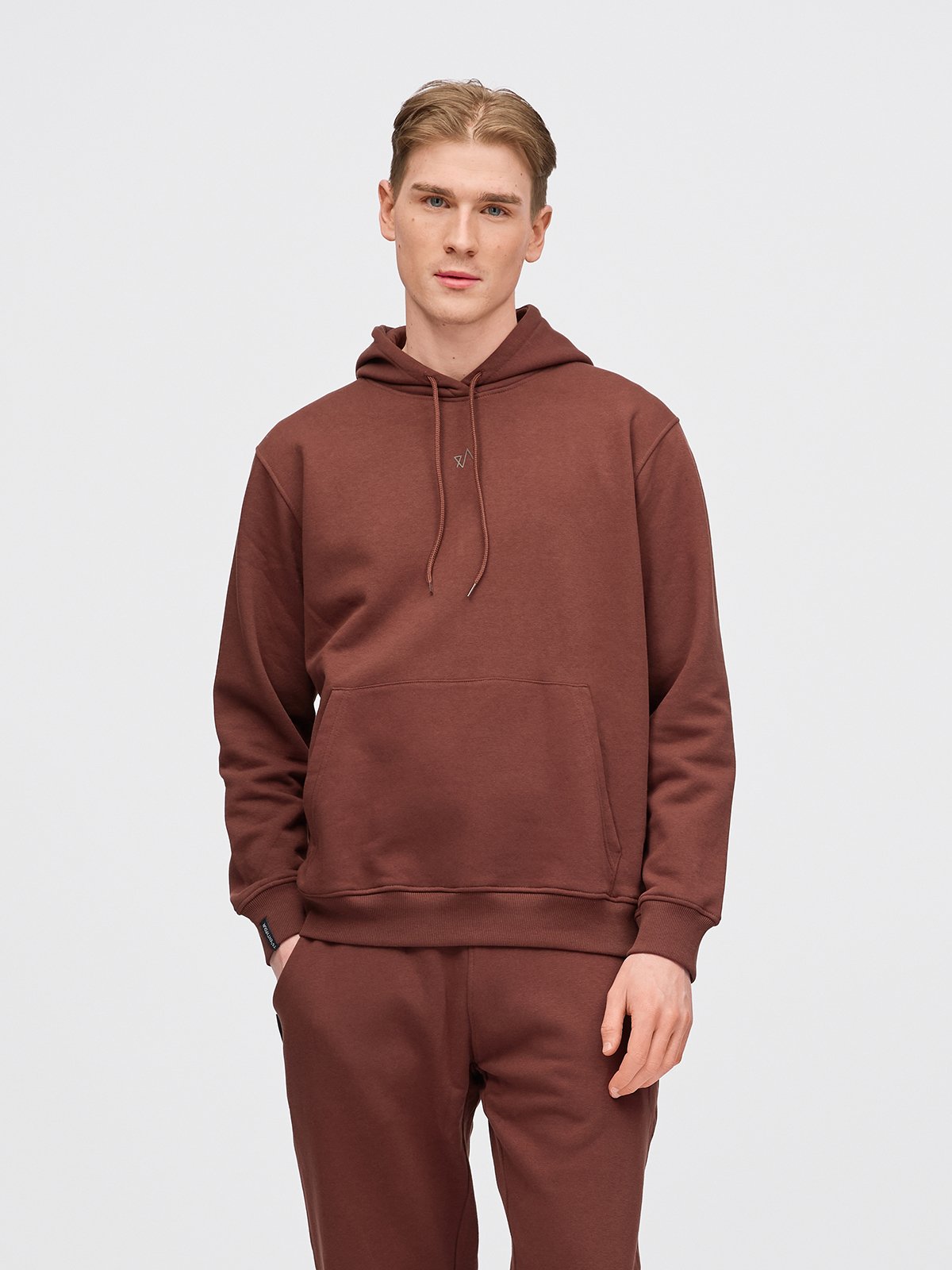 Twentyfour & Art Hoodie U Brun