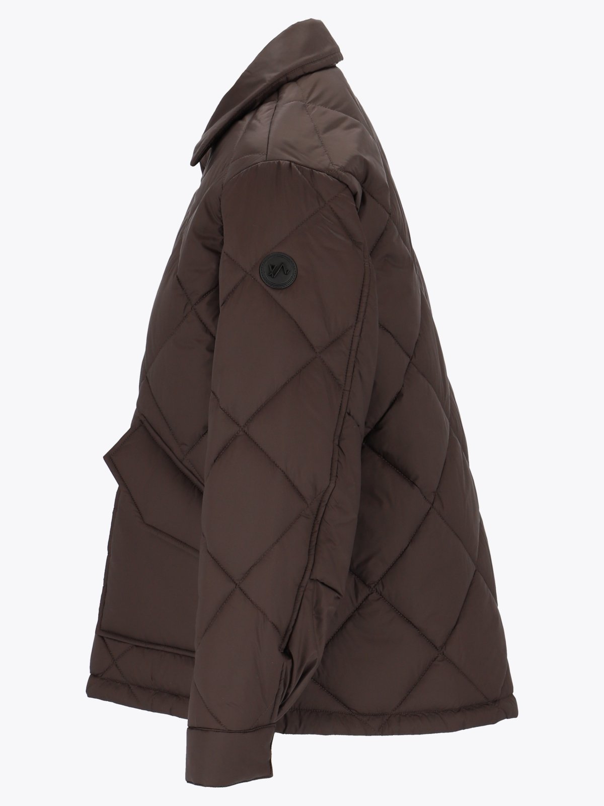 Twentyfour Mode Nora Quilted Jakke D Mørk Brun