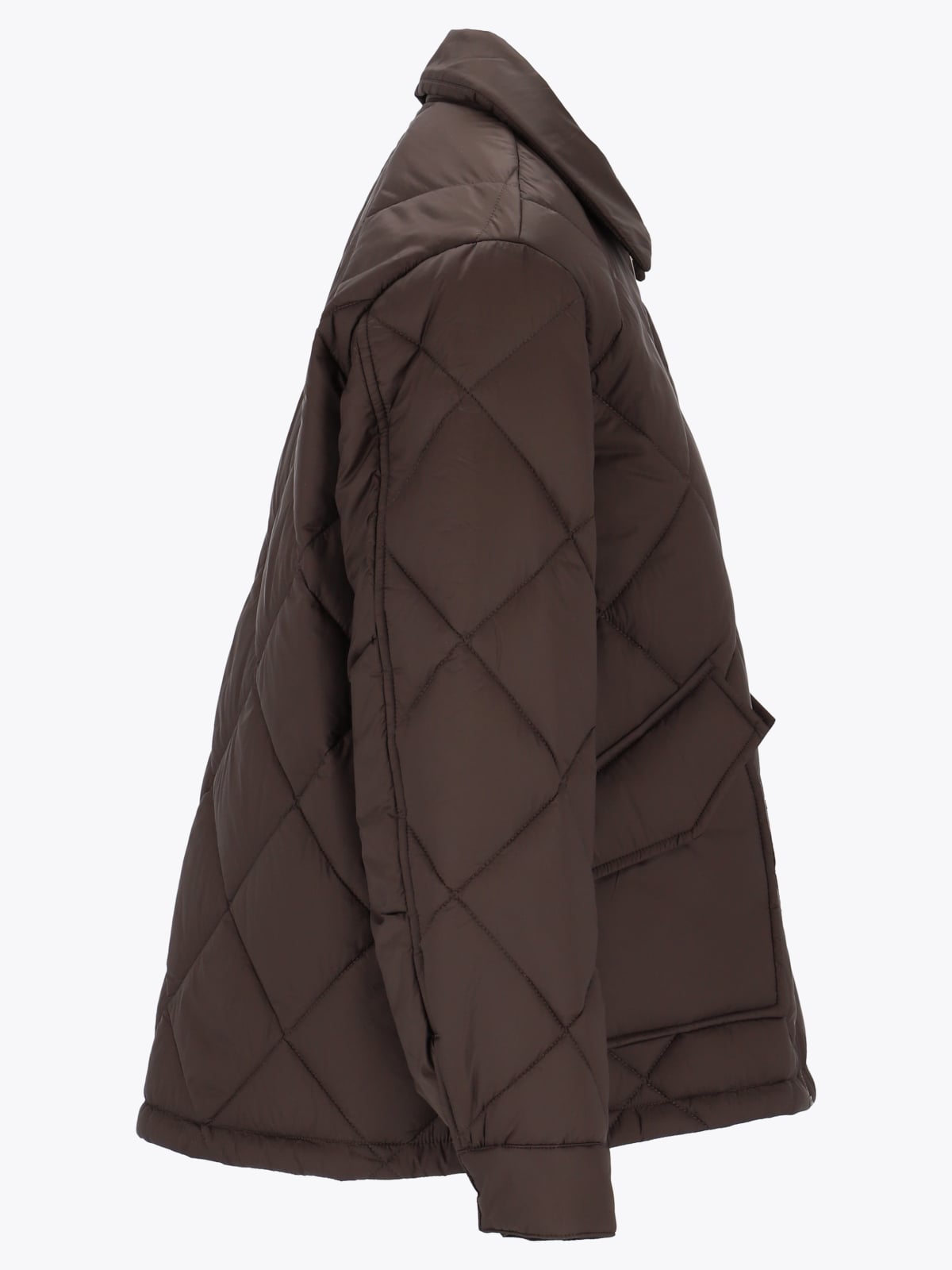 Twentyfour Mode Nora Quilted Jakke D Mørk Brun
