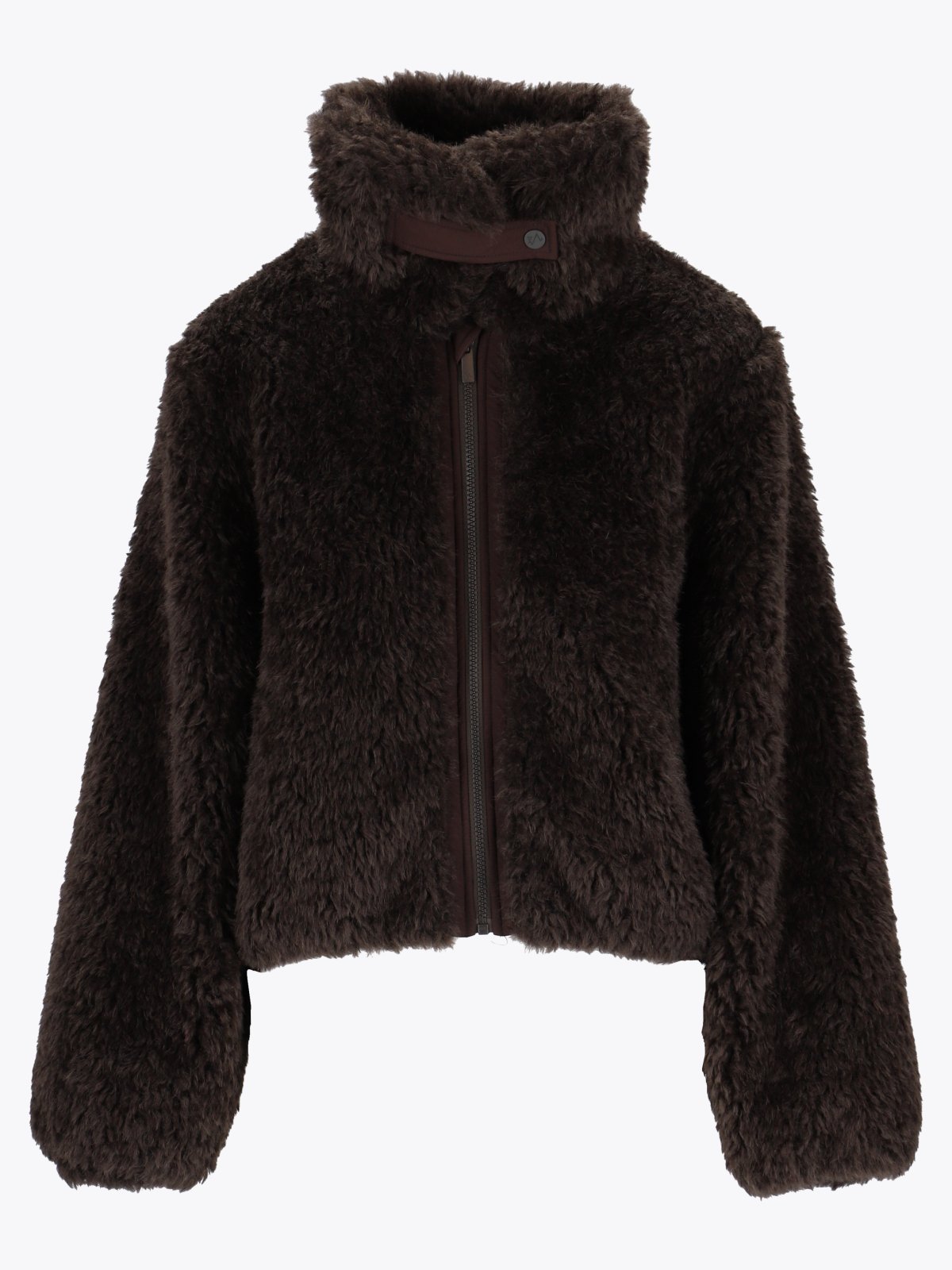 Twentyfour Mode Teddy Jakke D Mørk Brun
