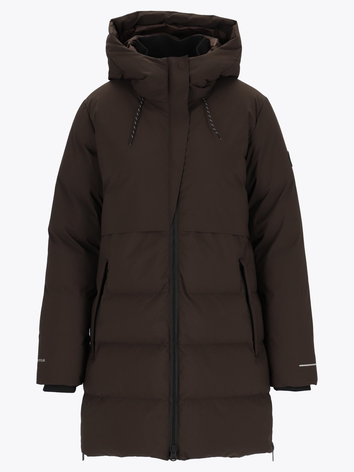 Twentyfour Mode Naia Down Parka D Mørk Brun