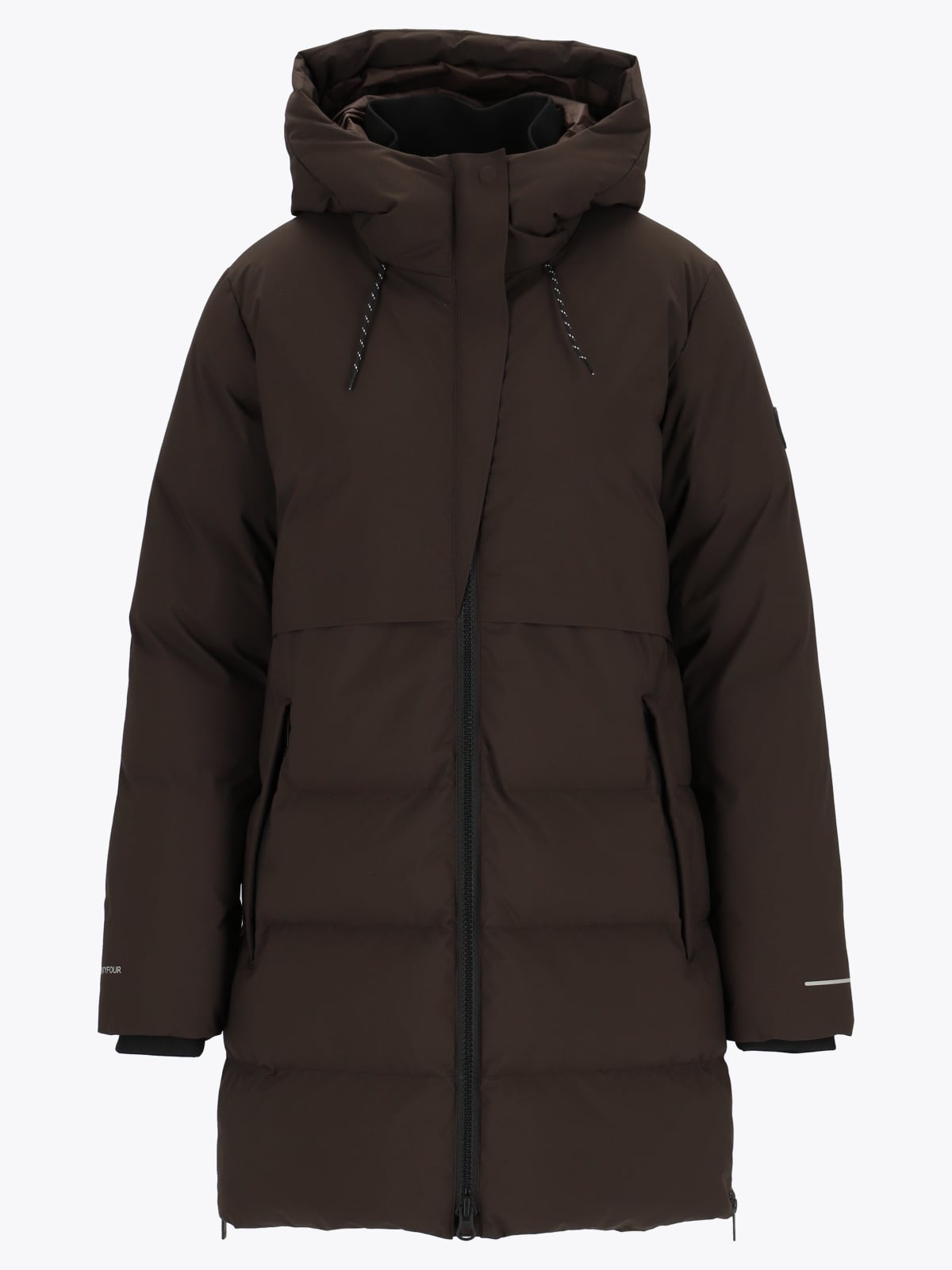 Twentyfour Mode Naia Down Parka D Mørk Brun