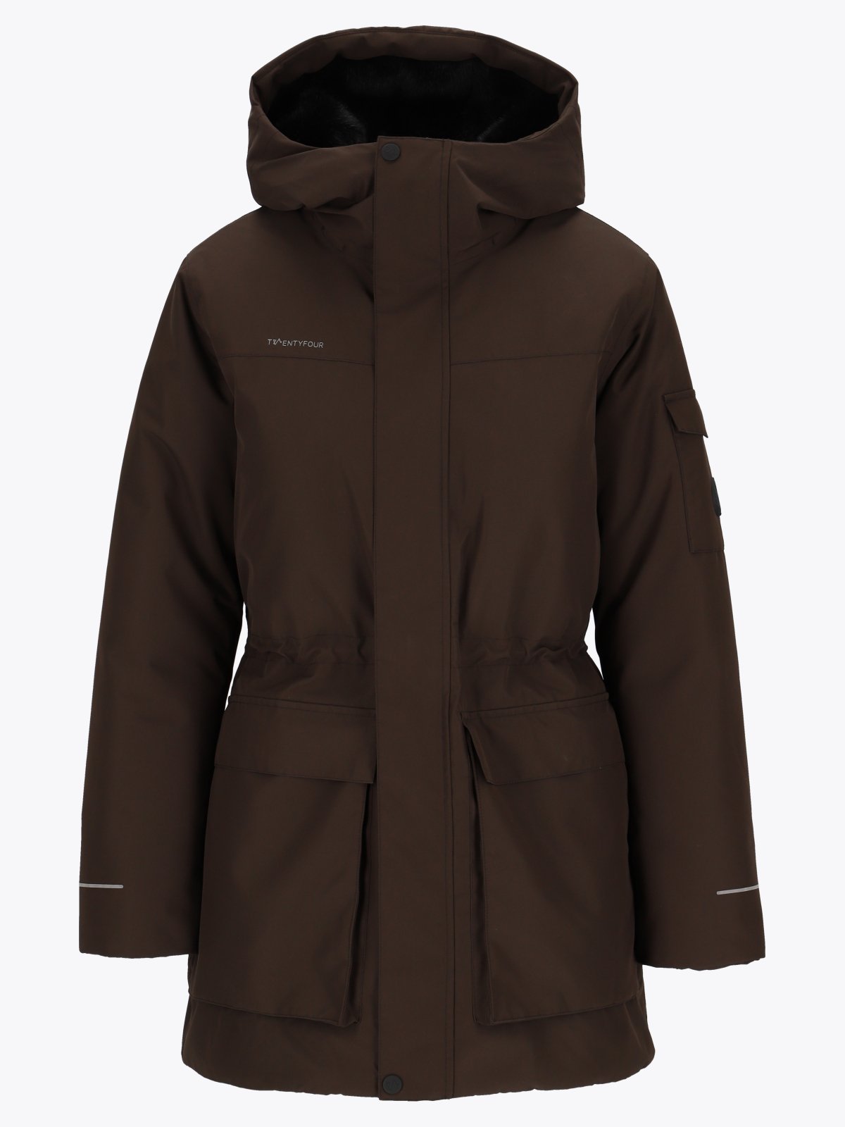 Twentyfour Aurora Anja Parka D Mørk Brun