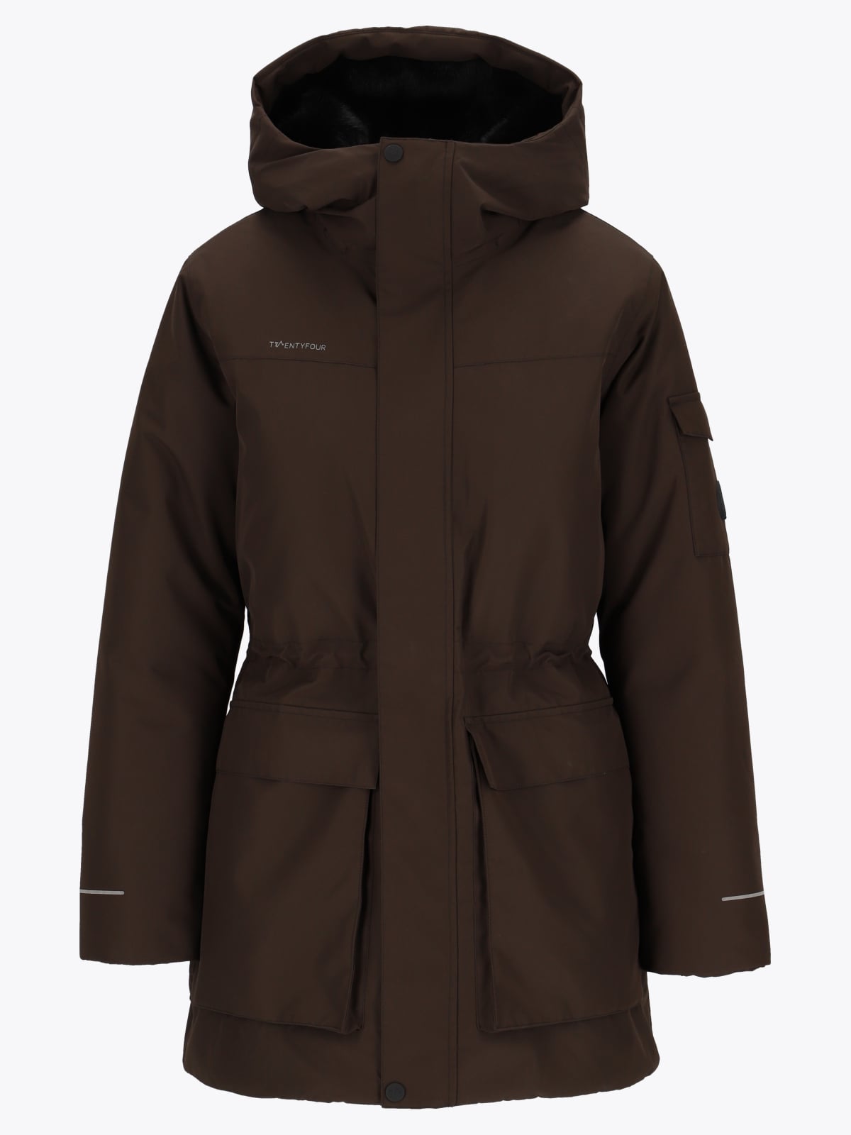 Twentyfour Aurora Anja Parka D Mørk Brun