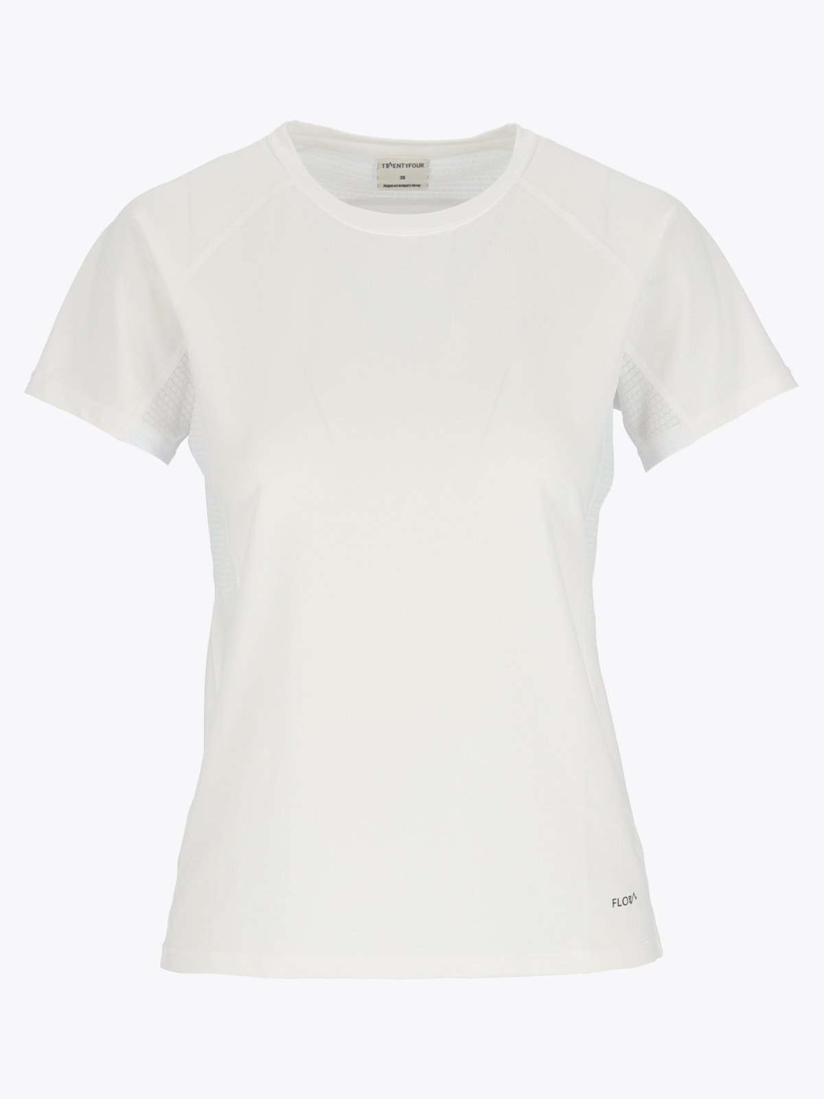 Twentyfour Flow Active Tee D Hvit
