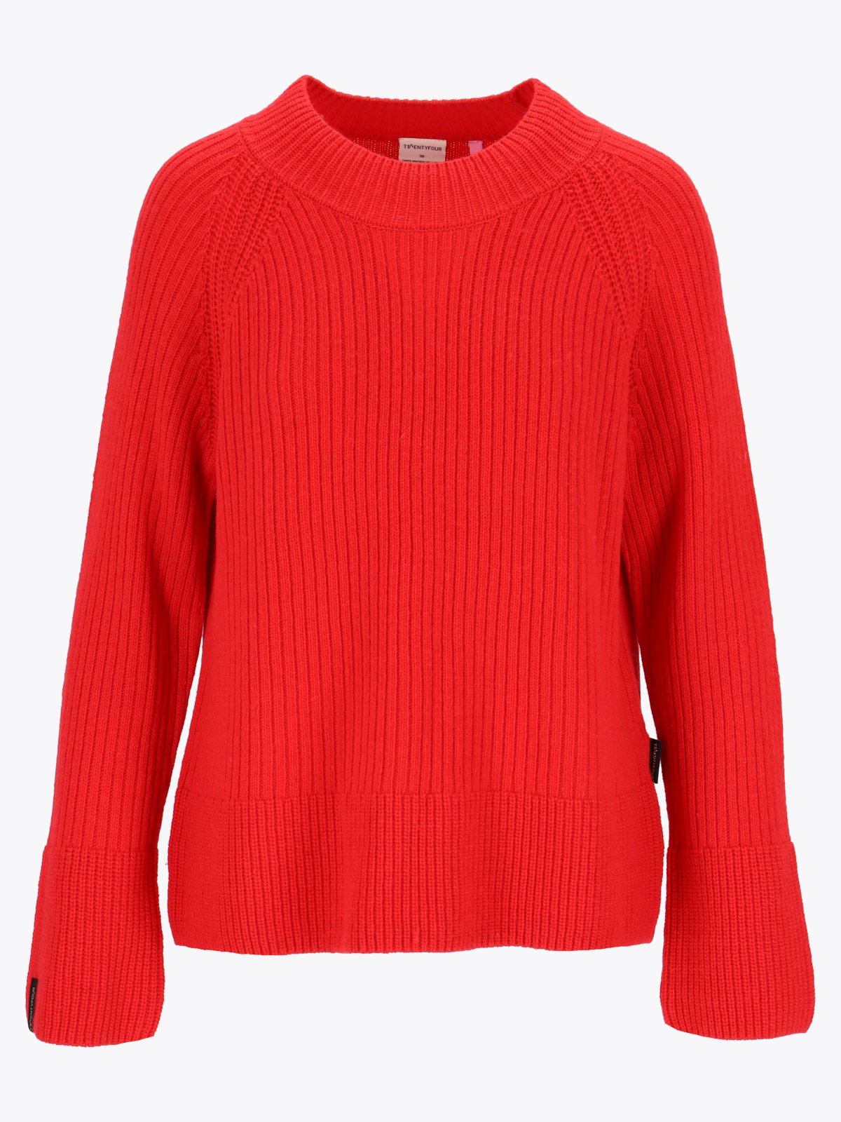 Twentyfour Mode Marte Cozy Strikk Klar Rød