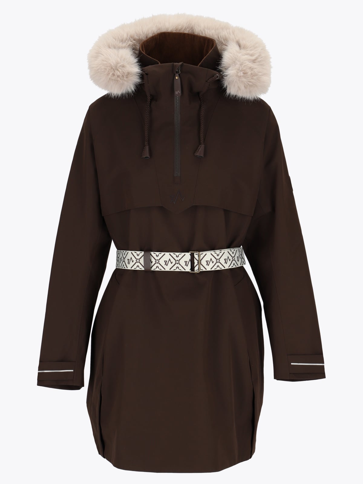 Twentyfour Legacy Saga Shell Anorak D Mørk Brun