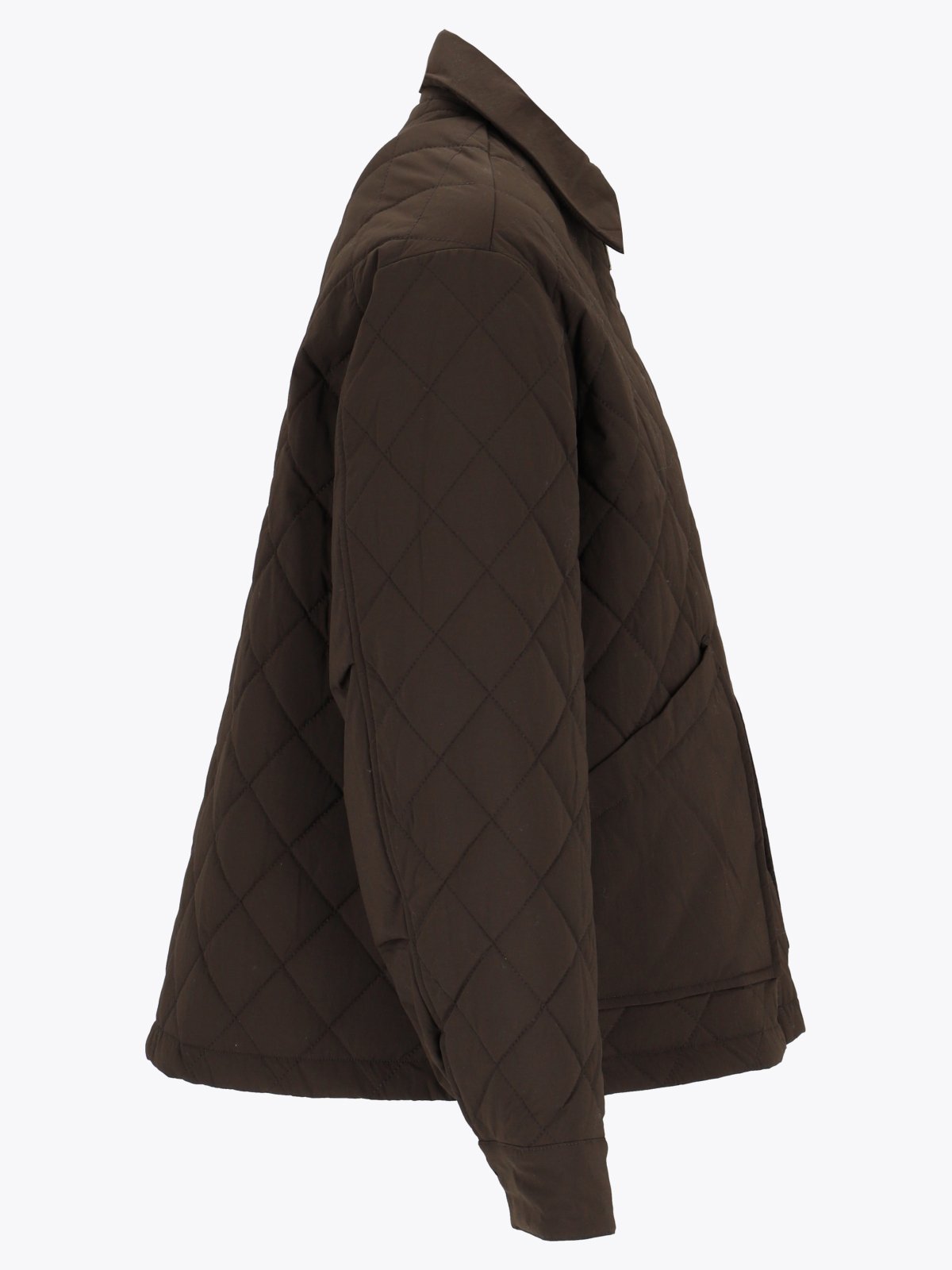 Twentyfour Marte Quilted Jakke D Mørk Brun