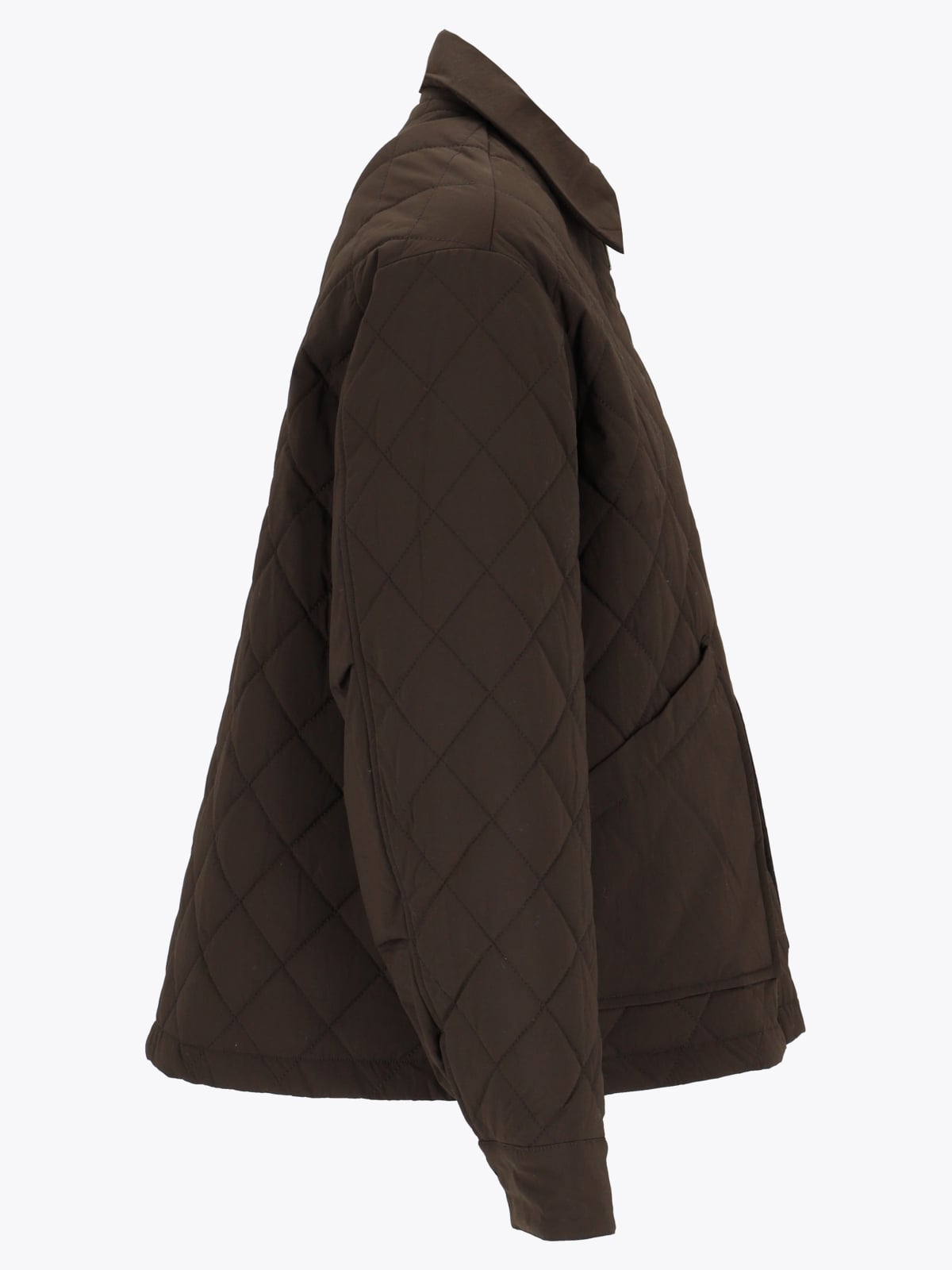 Twentyfour Marte Quilted Jakke D Mørk Brun