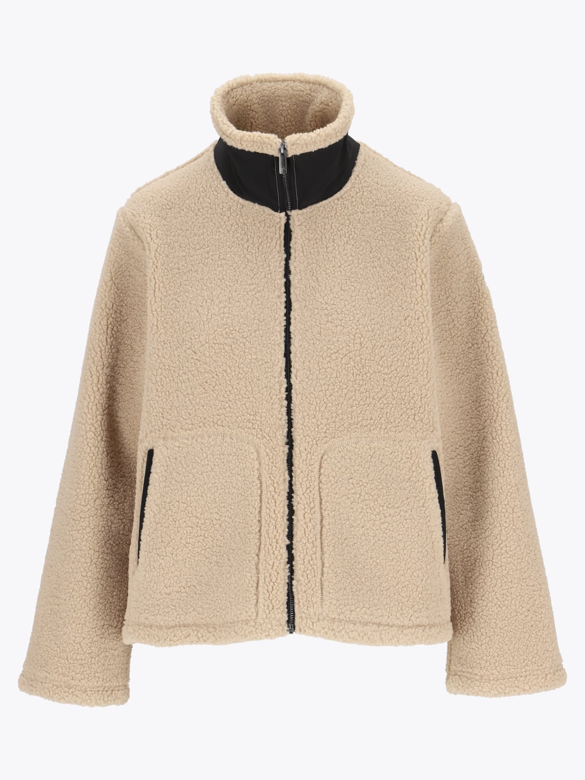 Twentyfour Popsi Pile Jakke D Beige/Sort