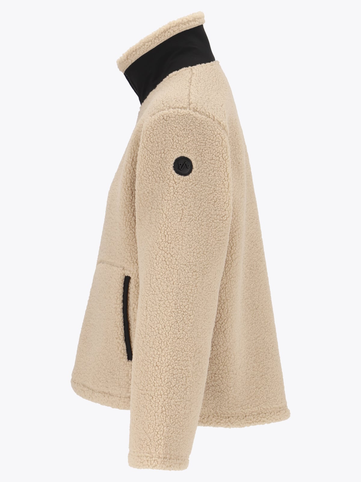 Twentyfour Popsi Pile Jakke D Beige/Sort