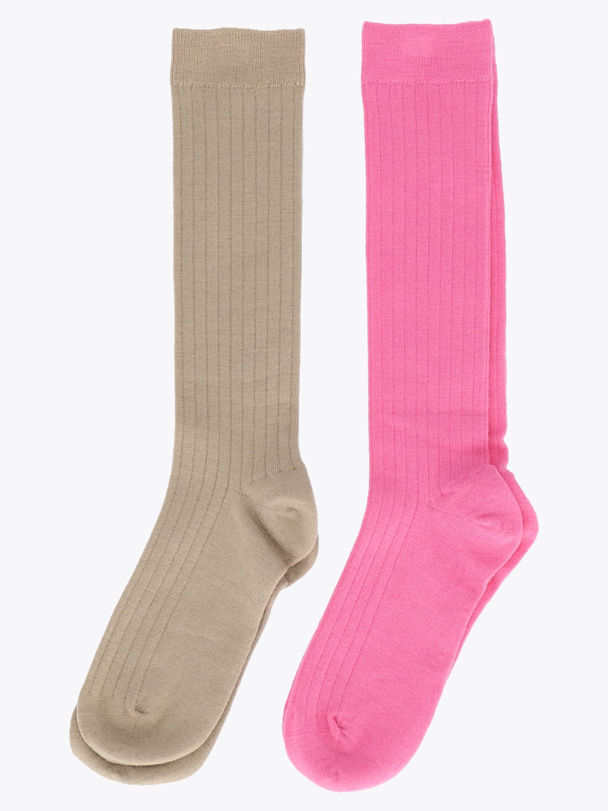 Twentyfour Popsi ullsokk 2pk Beige Mel