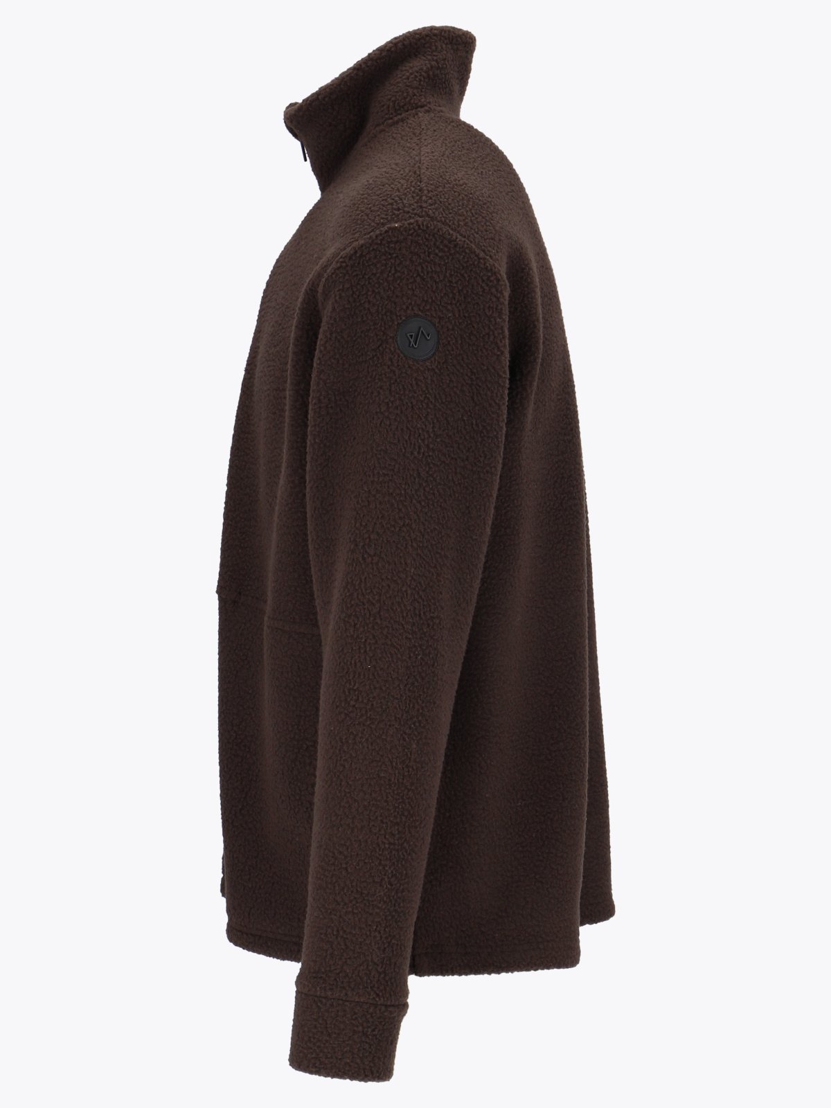 Twentyfour Mode Fleece Jakke H Mørk Brun