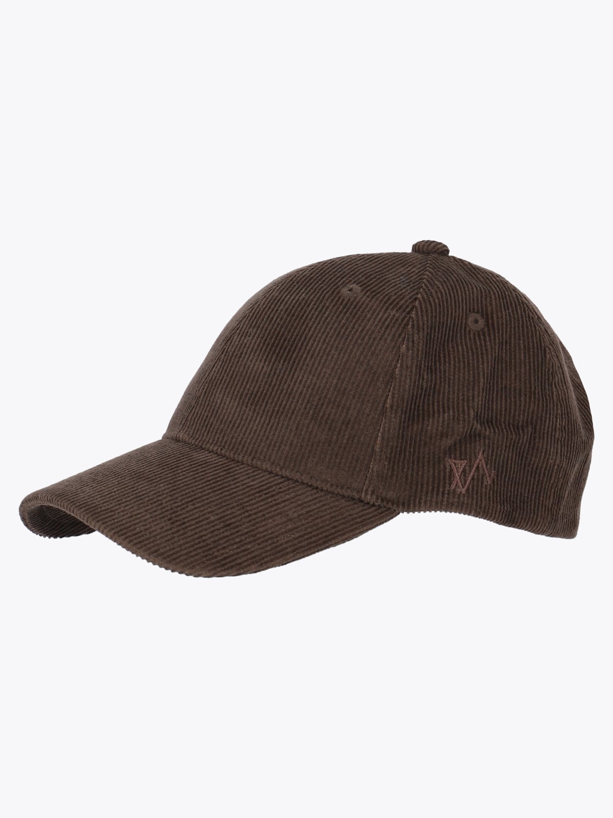Twentyfour Mode Cord Cap Mørk Brun