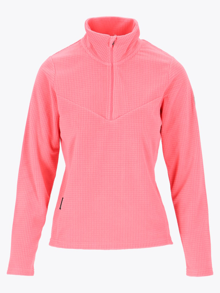 Twentyfour Venture Light Fleece HZ D - Rosa | Twentyfour.no