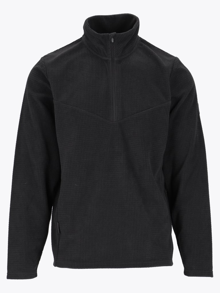 Twentyfour Venture Light Fleece HZ H - Sort | Twentyfour.no