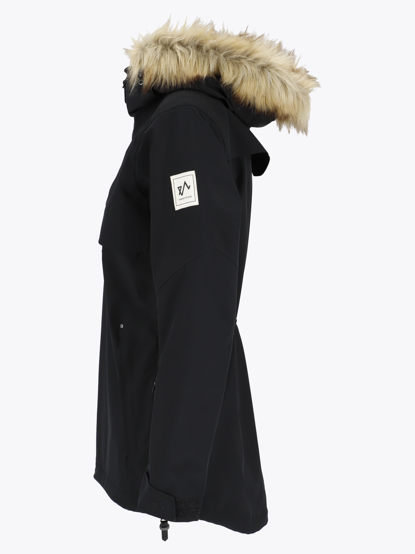 Twentyfour Finse 2-Lags Anorakk D Sort