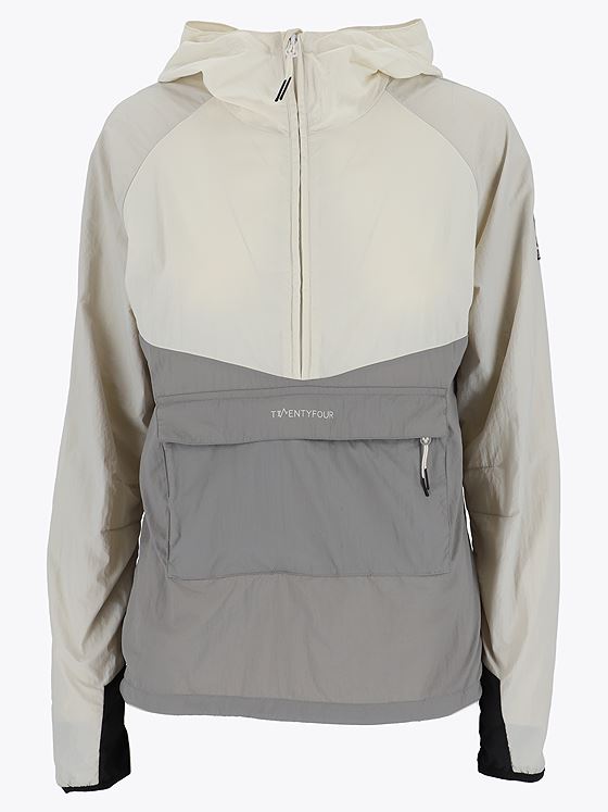 Twentyfour Flåm Light Anorakk D Hvit